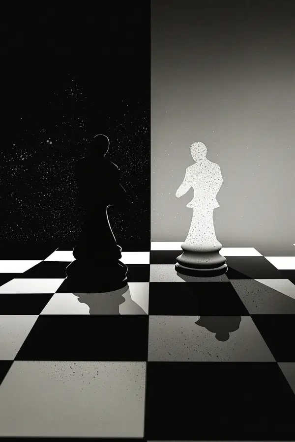 棋逢对手海报